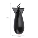 Carp Fishing Rockets Feeders Float Bait Lure Holder Fishing Tool (Black S) Newly