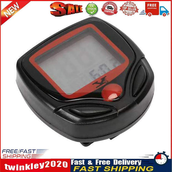 Waterproof Bicycle LCD Display Digital Computer MTB Bike Cycling Odometer Newly