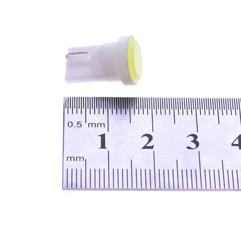 10pcs White LED T10 COB W5W Car Interior Wedge Door Side Bulb Lamps Newly
