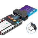 USB Type c Smart Card Reader memory ID Bank EMV electronic DNIE dni citizen sim