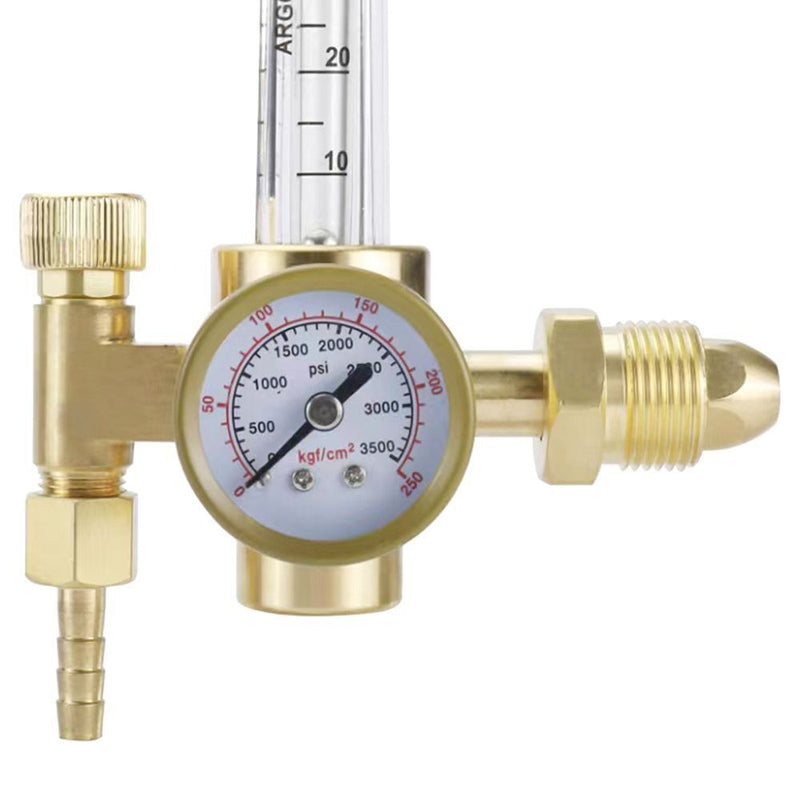 Weld Assembly Gas Valve Pressure Reducing Gulator TIG Welding Argon Gas Meter