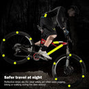 Reflective Stickers Kit Reflector Decals for Motorcycle Helmet Bike Strolle