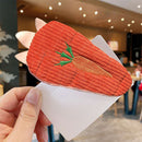 Cute Animal Fruit Hair Clips Girls Hairpin Women Wash Face Hairgrips Headwear