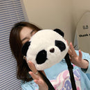 Girl Fashion Panda Shape Shopping Bag Travel Women Mobile Phone Pouch Handbag