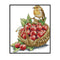 14CT Printed Partial Cross Stitch Handcraft Bird Cherry Artwork Wall Decor