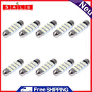10pcs/Lot 41mm White 3528 12 SMD LED Car Interior Ceiling Lamp Ceiling Leuc