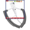 Flex Edge Beater 5.5-6 Quart Replacement Flat Beater Paddle for Dough Brown