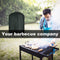 BBQ Grill Cover Barbecue Round Smoker Cover Waterproof Patio Hot For Garden Q0J5