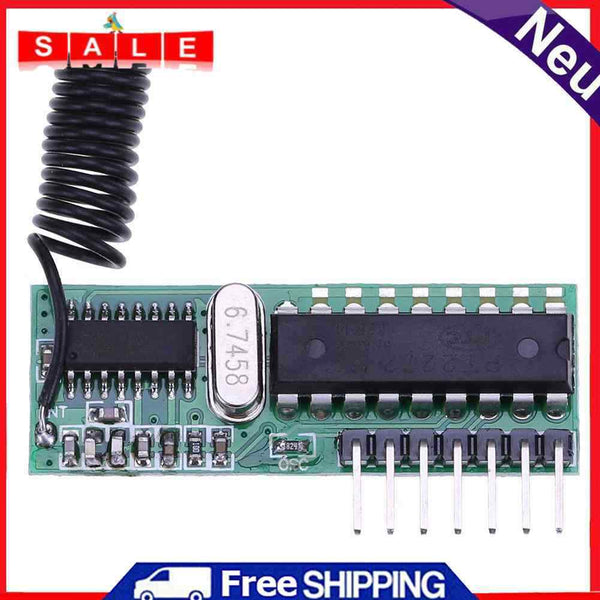 433Mhz Wireless Superhet Decoding Receiver Transmitter Module Kit Wireless Remote