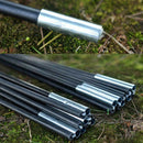 Outdoor Tent Canopy Tarp Poles Tent Canopy Support Canopy Iron Rods R9V5