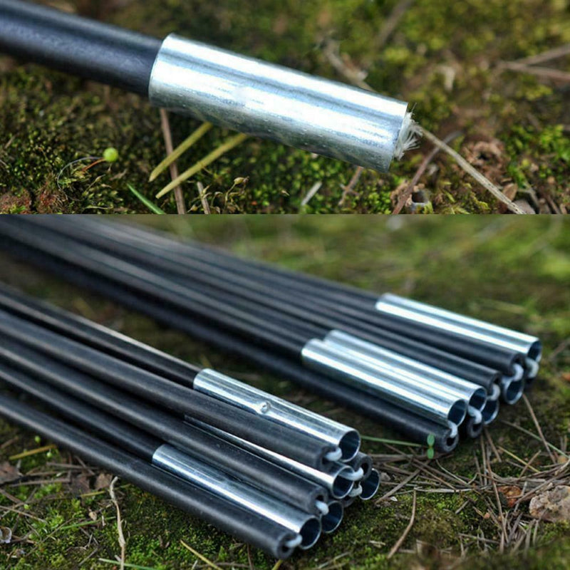 Outdoor Tent Canopy Tarp Poles Tent Canopy Support Canopy Iron Rods R9V5