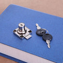 Steel Zinc Alloy 136C Drawer Lock Desk Furniture Cabinet Locker with 2 Keys