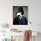 Gentleman Dog Oil Paint By Numbers Kit DIY Acrylic Painting on Canvas Craft