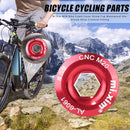 Mi Xim MTB Bike Crank Cover Screw Cap Bicycle Crankset Fitting (Red)(M20)