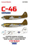 Caracal Decals 1/72 CURTISS C-46 COMMANDO USAF & USN Versions