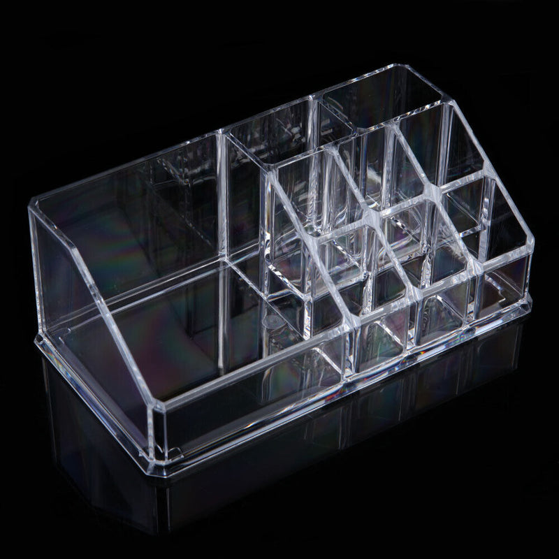 Clear Acrylic Cosmetic Jewelry Makeup Organiser Drawer Box Case Stand No1