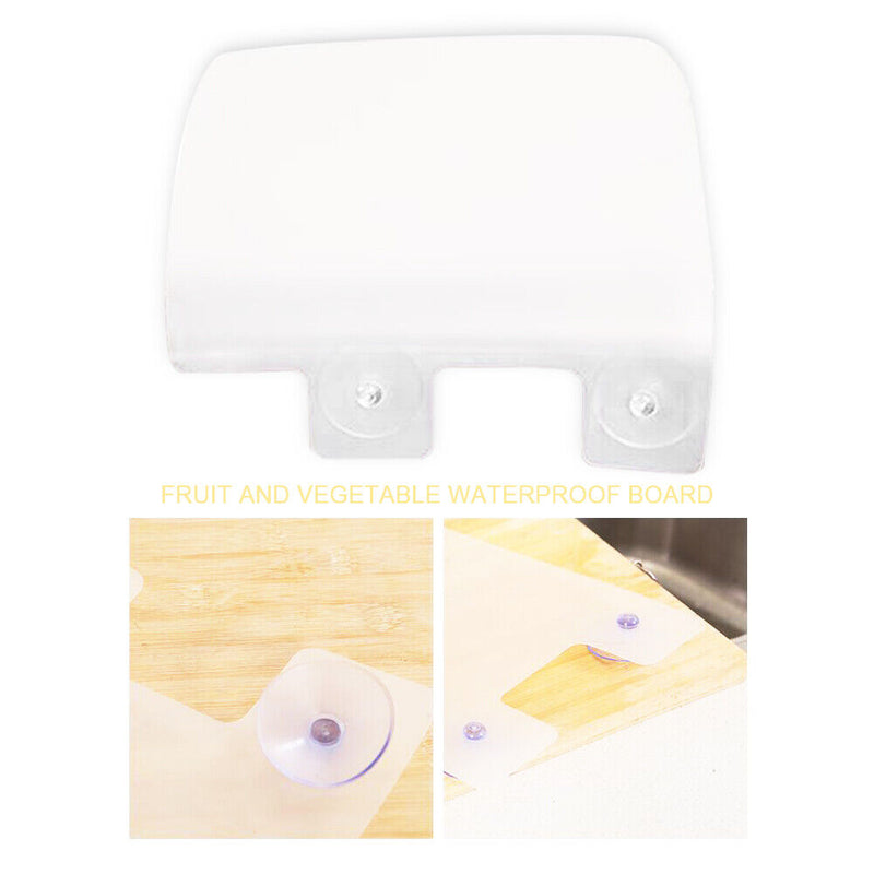 Sucker Water Splash Guard Baffle Sink Kitchen Washing Anti-water Board