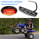 16 LED Motorcycle Rear Tail Brake Lights for ATV Quad Kart Motorbike Supplies
