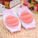 Crawling Elbow Cushion Infants Toddlers Baby Knee Pads Protector Pink