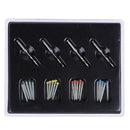 1 Box Dental Fiber Set 20 pcs Fiber Post & 4 Drills Dentist Product Newly