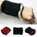 Outdoor Multi-function Elasticated Wrist Wallet per K Sports Coins G2A7 G9M4