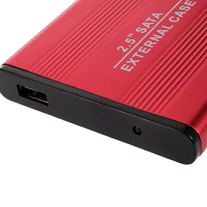 External USB 2.0 Hard Drive SATA 2.5"" HDD Adapter CASE Chassis Box for