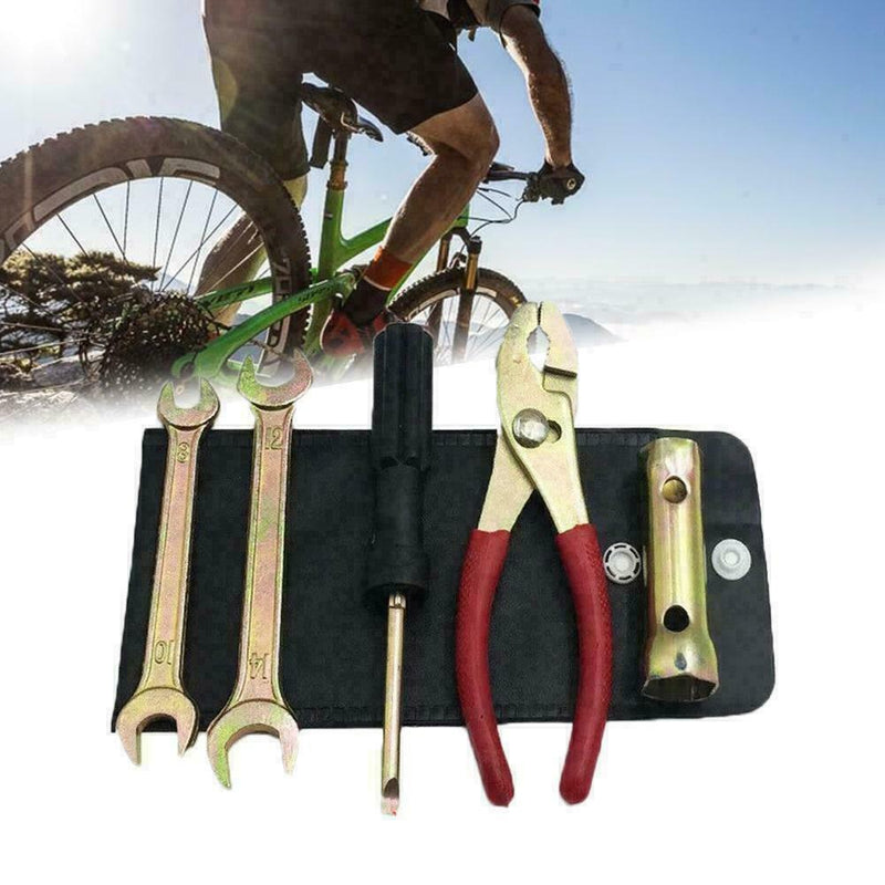 Motorcycle Tool Kit Spanner / Wrench / Screwdriver W4O9 Bag Pliers / F3V1