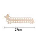 3pcs Wooden Carved Cross Stitch Thread Board (Dog)