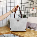 Women Shoulder Bags Canvas Casual Shopping Handbags Girls Large Capacity Tote