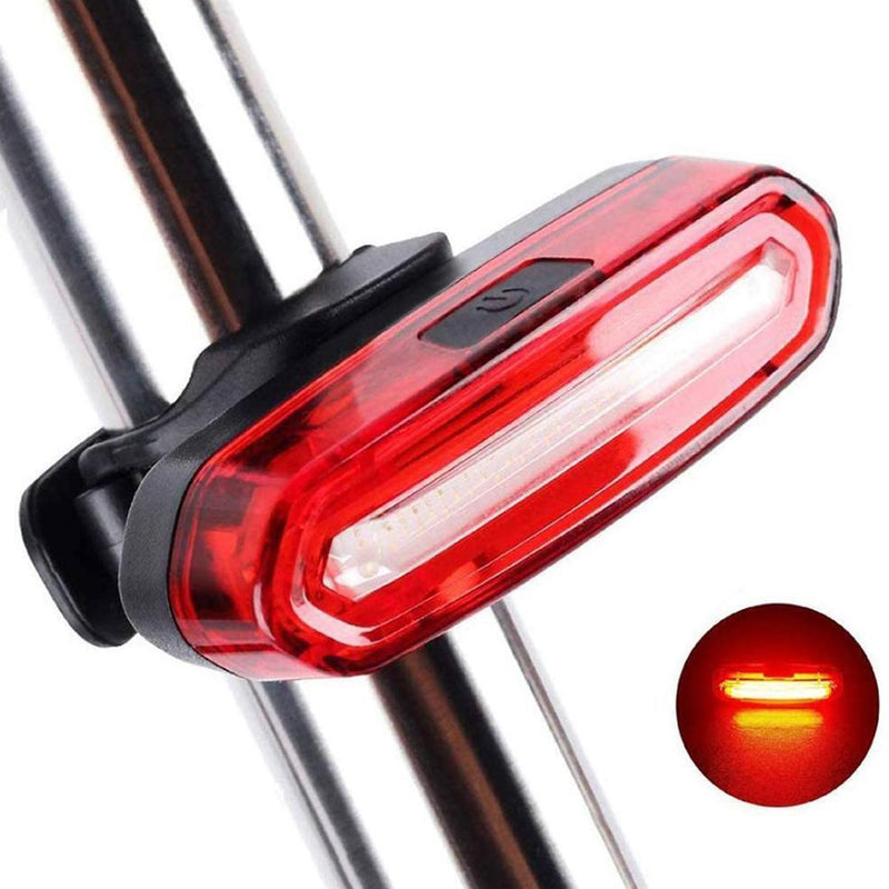 COB LED MTB Bike Rear Warning Lights 120LM Bicycle Taillight*2