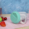 Wheel Silicone Cup Lids Heat-resistant Dust-proof Bowl Cover (Mint Green) Newly