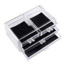 Portable Clear Acrylic Makeup Organizer Storage Box Cosmetics Case(4)