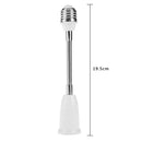 E27-E27 Lamp Flexible Extension Adapter Converter Elongation Base (19.5cm) Newly