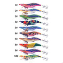 14cm 20g Luminous Wood Shrimp Fishing Lures Artificial Wobbler Bait (9)