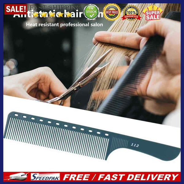 Stylist Barber Comb Anti-static Hair Detangler Comb Heat Resistant for Men Women