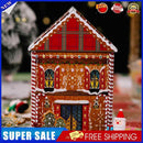 House Shaped Candy Storage Containers Empty Gift Boxes Candy Cases for Christmas