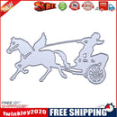 Run Carriage DIY Metal Embroidery Scrapbooking Craft Stencil Cutting Die