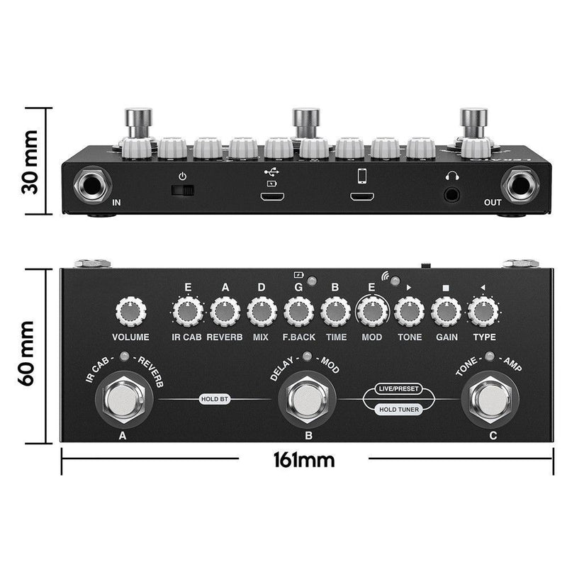 Effects Looper Guitar Effect Pedal Chorus Processor Combined Guitar Pedal