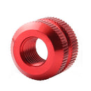 Bike Vacuum Tire Mouth Nut Cycling Inner Tube Valve Nozzle Lock Caps (Red) Newly