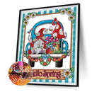 5D DIY Partial Special Shaped Drill Diamond Painting Gnome Pattern Decor 30x4