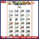 Home Weatherproof Retro Chic Motorcycle Sign Iron Painting Wall Drawing Templ
