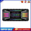 CoolMoon ARGB Controller 4 Pin PWM 5V 3 Pin for PC Case Cooling Fan (Black)