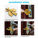 Portable Travel Door Lock Anti-Theft Door Stopper Safety Device Bolt{