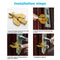 Portable Travel Door Lock Anti-Theft Door Stopper Safety Device Bolt{