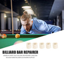 5pcs Billiards Snooker Ferrules Pool Cue Ferrules Repair Accessories (12mm)
