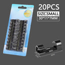 20x Self-Adhesive Cable Organizer Clips ABS Plastic Wire Cable Cord Managemen