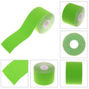 Elastic Cotton Self Adhesive Tape Sport Bandage Muscle Support Pad (Green) Newly