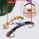 Wallet Lock Frame 5.91"" Bamboo for DIY Bags Accessories Craft Gel
