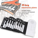 49 Keys Digital Keyboard Piano Portable Silicone Electronic Roll Up Piano Newly