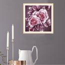 Rose 5D Diamond Painting Embroidery DIY Craft Cross Stitch Home Decor(Pink Newly